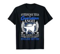 English Setter Angelo custode Setter Inglese Maglietta
