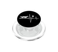 English Setter Quaglia Caccia Heartbeat Dog Hunter PopSockets PopGrip per MagSafe