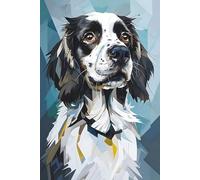 English Springer Spaniel Notebook: Journal, Diary, Dog Notebook: A wonderful gift for Family, Friends, Loved Ones, Kids, Dog Lovers, Springer Spaniel Admirers, Spaniels Enthusiasts, Working Dogs