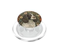 English Springer Spaniel William Morris, decorazione floreale per cani PopSockets PopGrip per MagSafe