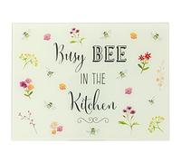 English Tableware Company Bee Happy Worktop Saver | Tagliere | Protezione per superfici in vetro