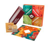 English Tea Shop | Cofanetto Regalo Tisane e Tè BIO | 32 Filtri Tè e Tisane Corroboranti Sapori Spezie e Frutta Assortiti in 4 Gusti | Tisane e Tè Biologici