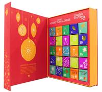 ENGLISH TEA SHOP Ltd ENGLISH TEA SHOP AVVENTO TRIANGOLARE RED TISANE AROMATIZZATE AI SAPORI DELLE FESTE BOX 25 ASTUCCI A FILTRO PIRAMIDALI