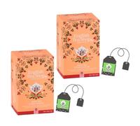 English Tea Shop | Tè Bianco Lychee e Cacao Scatola Eco Box | Infusione di Lychee Cacao Cannella Cocco e Tè Bianco - 2 x 20 Filtri