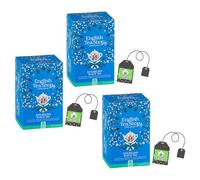English Tea Shop | Tè Nero BIO Indiano Darjeeling in Bustine | Darjeeling Tè Nero Infusione Ambrata Sapore Note Agrumate - 3 x 20 Filtri Scatola Eco Box