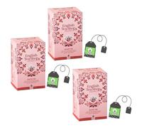 English Tea Shop | Tisana BIO Modellante a Base di Tè Verde Cannella Ginseng - 3 x 20 Filtri in Eco Box (90 Gr) | Miscela Tè Verde e Spezie Vitalizzante