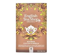 English Tea Shop Tisana Biologica di Rooibos con Cioccolato e Vaniglia Naturalmente Senza Caffeina Premiata Collezione di Té Raccolti a Mano dallo Sri Lanka - 3 x 20 Sachets (120 Gram)