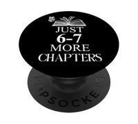 English Teacher 67 Book Just One More Chapter 6-7 Reading PopSockets PopGrip Adesivo