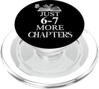 English Teacher 67 Book Just One More Chapter 6-7 Reading PopSockets PopGrip per MagSafe