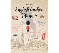 English Teacher Planner 2026-2027: A4 Dated Academic Diary from August to July, Week to View