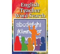English Teacher Word Search Puzzle Book: Calming Word Search with Easy-to-Read Print about English Teachers, Relaxing Brain Games for Teaching ... Gift | 6x9 inches, 110 Pages, 55 Puzzles