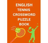 English Tennis Crossword Puzzle Book