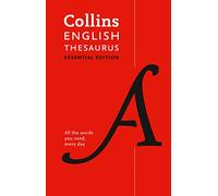 English Thesaurus Essential (Copertina rigida) Collins Essential