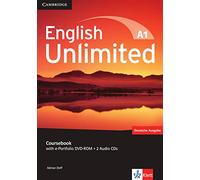 English Unlimited A1 - Starter. Coursebook with e-Portfolio DVD-ROM + 2 Audio-CDs