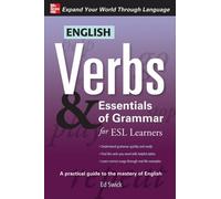 English Verbs & Essentials of Grammar for ESL Learners (Tascabile)