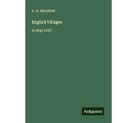 English Villages: in large print
