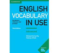 English Vocabulary in Use. Advanced. 3rd Edition. Book with answers