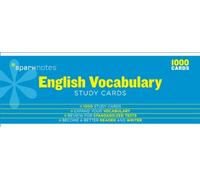 English Vocabulary SparkNotes Study Cards by SparkNotes (2014-02-04)