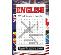 English Word Puzzle Book for Students: Learn and Practice 600 Everyday English Words - A Fun Vocabulary Builder for All Age-to Learn New Words, Practice Spelling, and Sharpen Your Mind