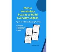 English Word Search for Beginners: 55 Fun Vocabulary Puzzles to Learn Everyday Words: Ages 6-10 | 55 Brain-Boosting Activities