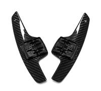 ENGOER Compatibile Con Chevrolet Per Corvette C7 2015 2016 2017 2018 2019 Prolunga Per Leva Cambio In Fibra Di Carbonio Per Volante(Red style)