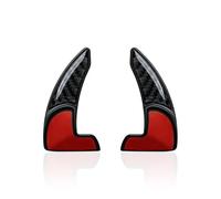 ENGOER Compatibile Con Chrysler Per 200 300 2015 2016 2017 2018 2019 2020 2021 2022 2023 2024 Adesivi In fibra Di Carbonio Per Volante Auto(BR-04 Black)