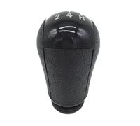ENGOER Compatibile Con Ford Per Mondeo MK3 Per Fiesta MK6 Per C-MAX 2000-2008 Pomello Del Cambio Manuale A 5 O 6 Marce Con Cuffia Copri-cambio(5 Speed Black knob)