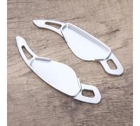 ENGOER Compatibile Con Land Per Rover Per Range Per Rover 1 Paio Di Adesivi Per L'estensione Del Cambio Al Volante In Lega Di Alluminio Per Auto(Blue)