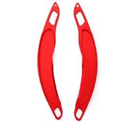 ENGOER Compatibile Con Mitsubishi Per Outlander Per ASX 1 Paio Di Estensioni Per Leve Del Cambio Al Volante In Lega Di Alluminio Accessori Per Interni Auto(Red)