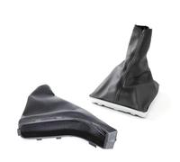 ENGOER Compatibile Con Opel Per Astra H Pomello Leva Cambio Cuffia Leva Cambio Manopole Freno A Mano Copertura Cuffia Accessori Interni Auto(Set)