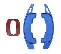 ENGOER Compatibile Con Range Per Rover L460 2023 2024 1 Paio Di Adesivi Per L'estensione Delle Leve Del Cambio Al Volante Dell'auto Accessori Interni(Blue)