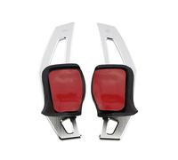 ENGOER Compatibile Con Seat Per Leon 2009 2010 2011 2012 2013 2014 1 Paio Di Adesivi Per L'estensione Del Cambio Al Volante Per Auto(Black)