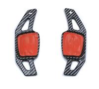 ENGOER Compatibile Con VW Per Atlas Per Cross Sport 2020 2021 2022 1 Paio Di Adesivi Per L'estensione Del Cambio Al Volante Per Auto(Carbon Black)