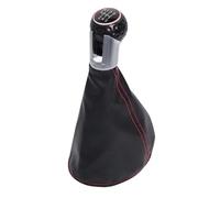 ENGOER Compatibile Con VW Per Lupo 6X1 1999 2000 2001 2002 2003 2004 2005 5 6 Marce MT Pomello Leva Cambio Copri Cuffia Leva Cambio(C-6 Speed)