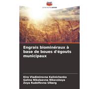 Engrais biominéraux à base de boues d'égouts municipaux
