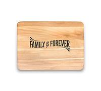 Engraved House Tagliere in Legno di Faggio "Family"