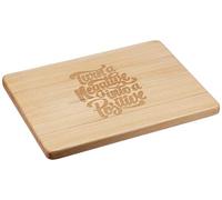 Engraved House Tagliere in Legno di Faggio "Positive"