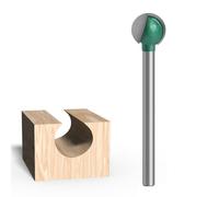 Engraving Milling Cutter Long Shank Design Round Nose Router Bit for Better Control in Woodworking Applications Cutter Woodworking