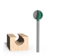 Engraving Milling Cutter Long Shank Design Round Nose Router Bit for Better Control in Woodworking Applications Cutter Woodworking