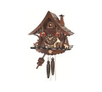 Engstler Orologio a cucù Casa della Foresta Nera con boscaiolo Mobile nel 471