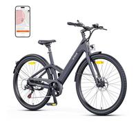ENGWE Bici Elettrica da Uomo con Batteria da 36V 10Ah, Bici Elettrica con supporto di coppia, cambio a 7 velocità con APP e Bluetooth, motore a rotore interno fino a 100km