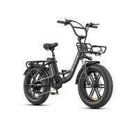 ENGWE Bicicletta Elettrica Adulto, 20'' ×4.0'' Fat Tire Bici Elettrica per Donna, 7 Velocità, 250W Batteria Rimovibile 48V 13Ah Autonomia bis zu 120 km L20/L20 BOOST