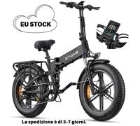 ENGWE Biciclette elettriche 20 pollici pieghevole E-Mountain Bike 75NM 110KM