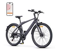 ENGWE E Bike, City E-Bike & E-Hollandbike con batteria 36V 10Ah fino a 100km, supporto di coppia, SHIMANO 7 velocità, APP e Bluetooth, motore a rotore interno N1