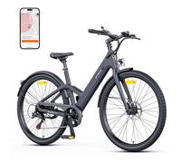ENGWE E Bike, City E-Bike & E-Hollandbike con batteria 36V 10Ah fino a 100km, supporto di coppia, SHIMANO 7 velocità, APP e Bluetooth, motore a rotore interno N1