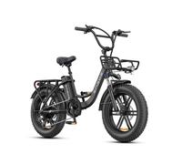 ENGWE E Bike, City E-Bike & E-Hollandbike con batteria 48V 13Ah fino a 150km, 20*4.0 pollici, SHIMANO 7 velocità, 250w motore&25km/h, display LCD, L20/L20 Boost