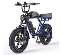 ENGWE M20/M1 Bici Elettrica Uomo, 150KM/75KM 90KM/170KM,Autonomia Sistema con 20"×4.0 Fat Tire,48V 26AH/13AH/15.6AH/28.6AH E-bike Off-roade Cambio 7 Velocità e Sospensione Completa