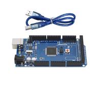 ENHANA MEGA2560 R3 Board ATmega2560 Microcontroller con cavo USB, compatibile con Arduino MEGA2560, 54 pin I/O digitali, 16 ingressi analogici per progetti di robotica e stampante 3D