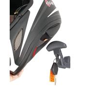Enhanc3d Designs Porta Casco Moto da Parete - Appendi Casco Moto - Gancio Casco Moto - Appendere il Casco da Moto e la Giacca da Moto alla Parete (1 unità)