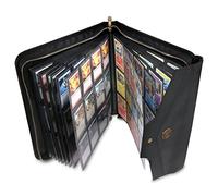 ENHANCE Album per carte collezionabili, raccoglitore a 12 tasche per 624 carte, raccoglitore laterale per carte con tasca per accessori, esterno protettivo di alta qualità, compatibile con Pokemon,